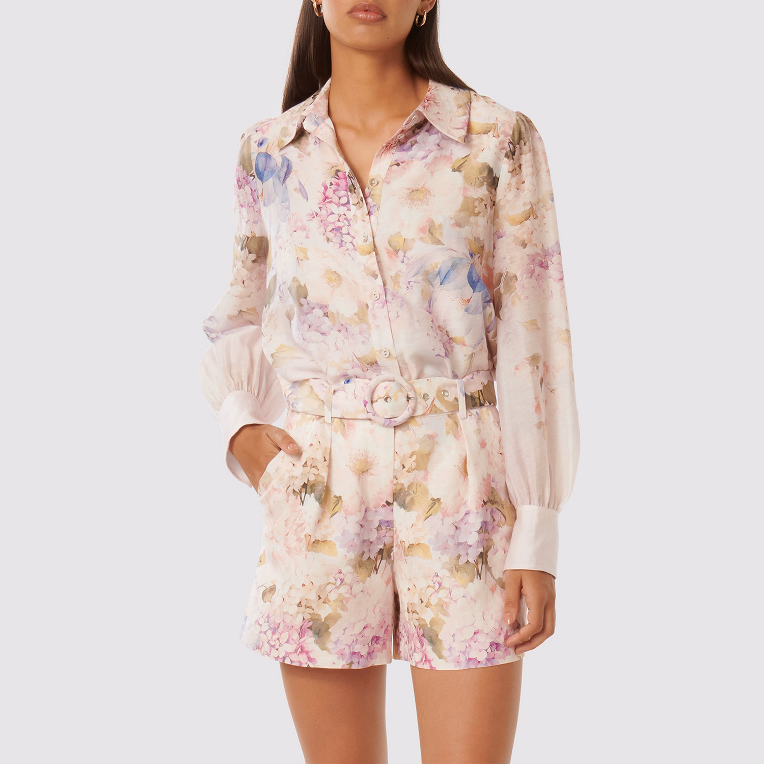 Rosie Floral Slim Fit Shirt