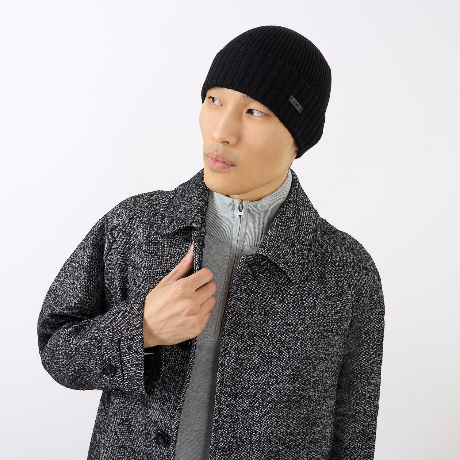 Fati Ribbed-Knit Beanie Hat