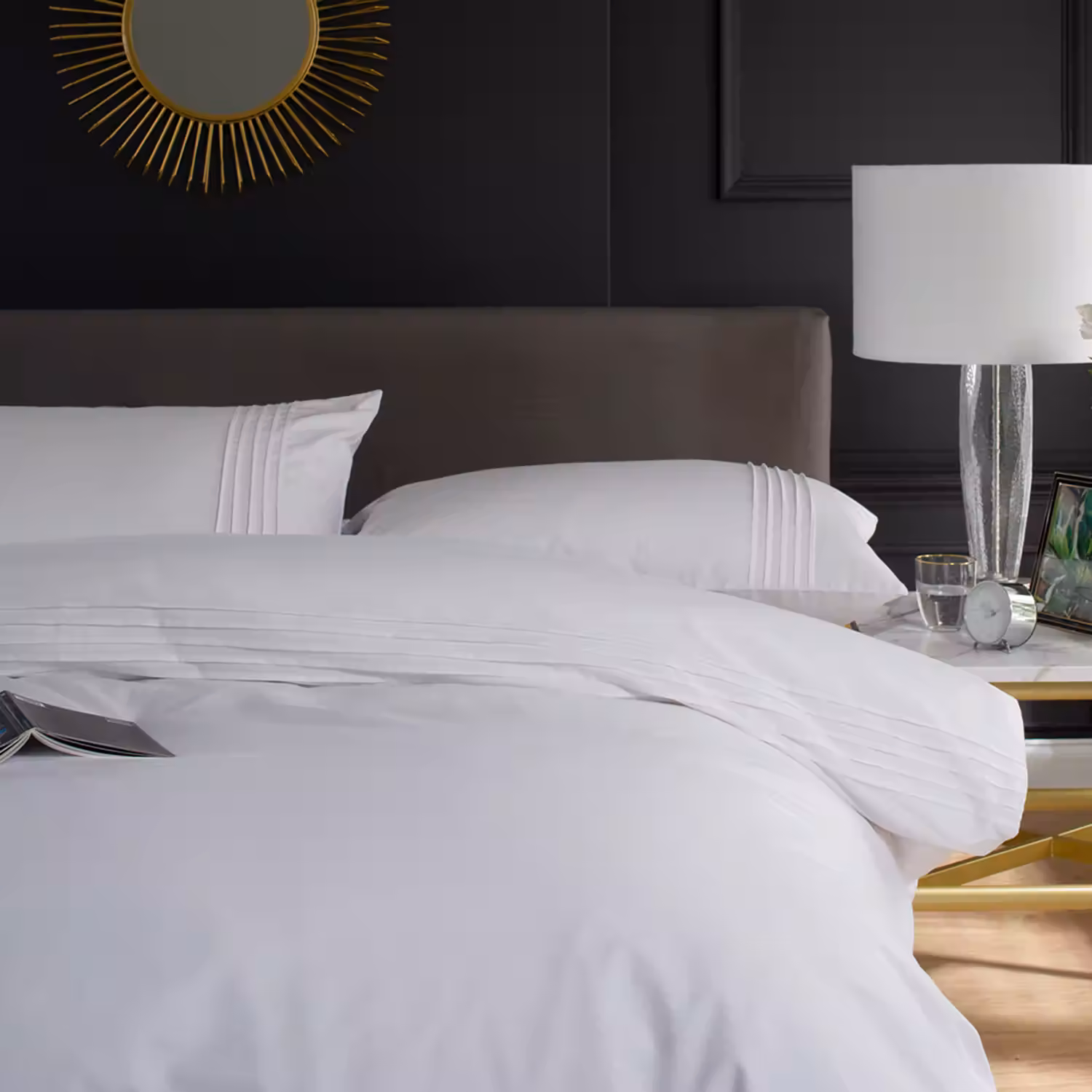 Como Duvet Set White