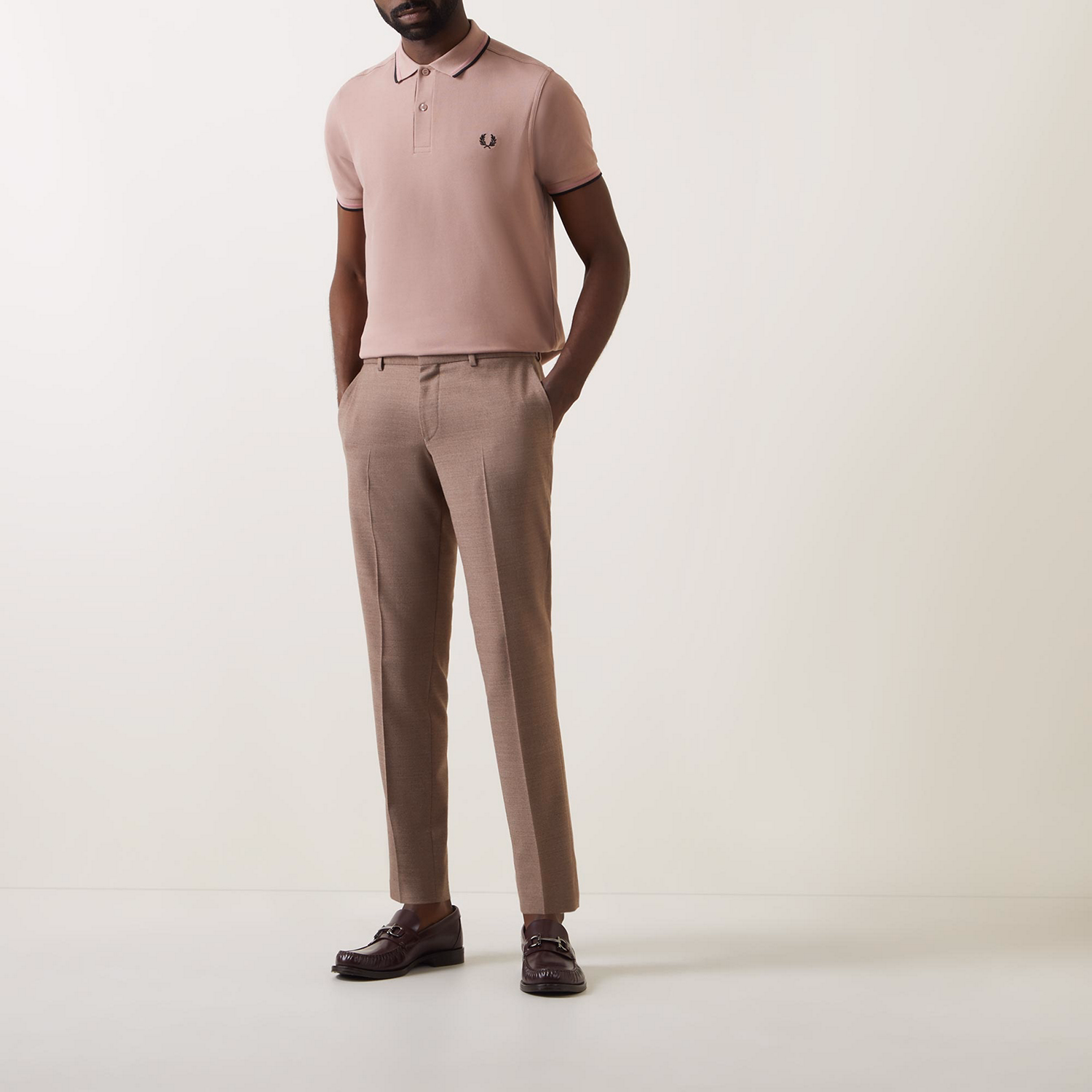 Logo Twin Tipped Polo Shirt