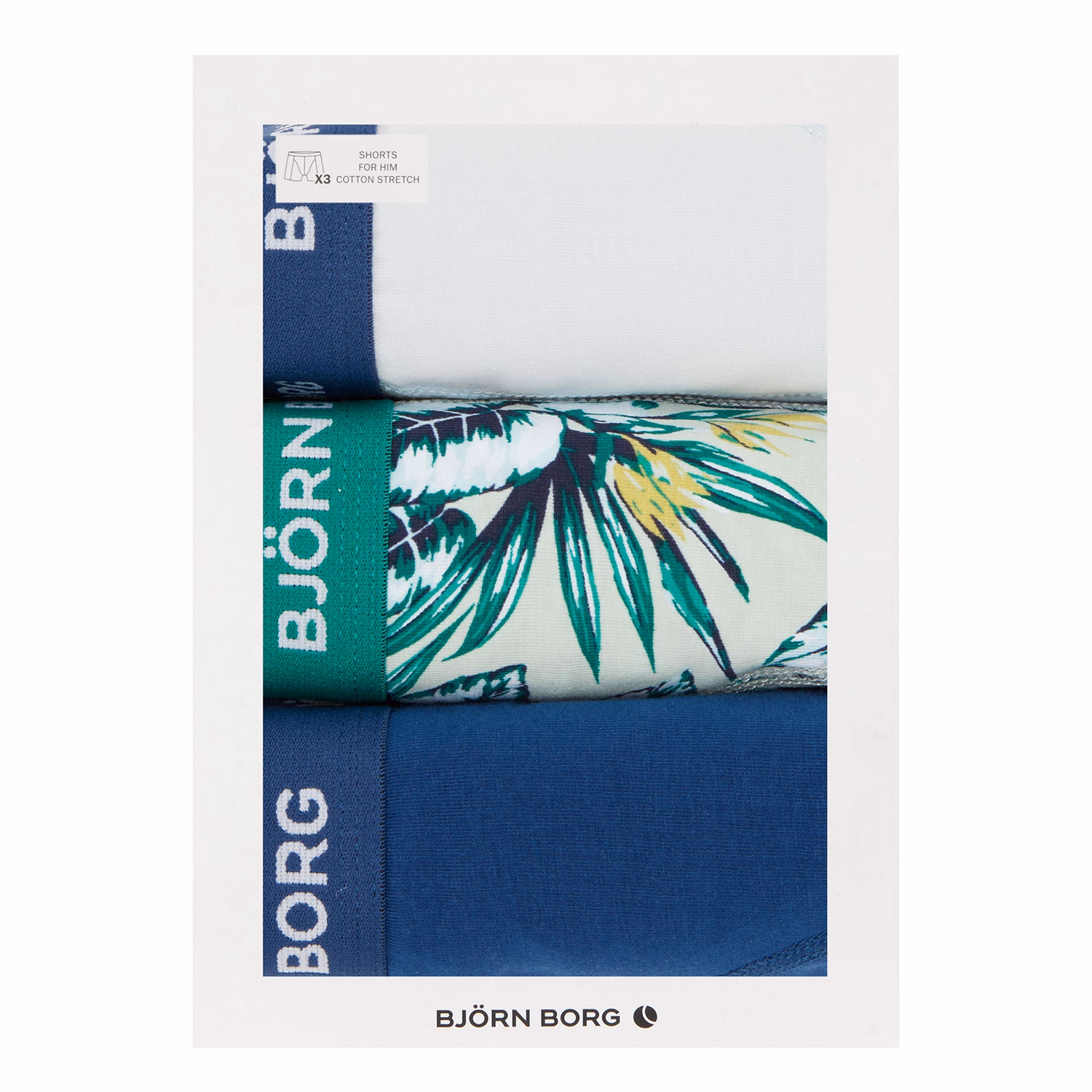 Three-Pack Logo Boxers