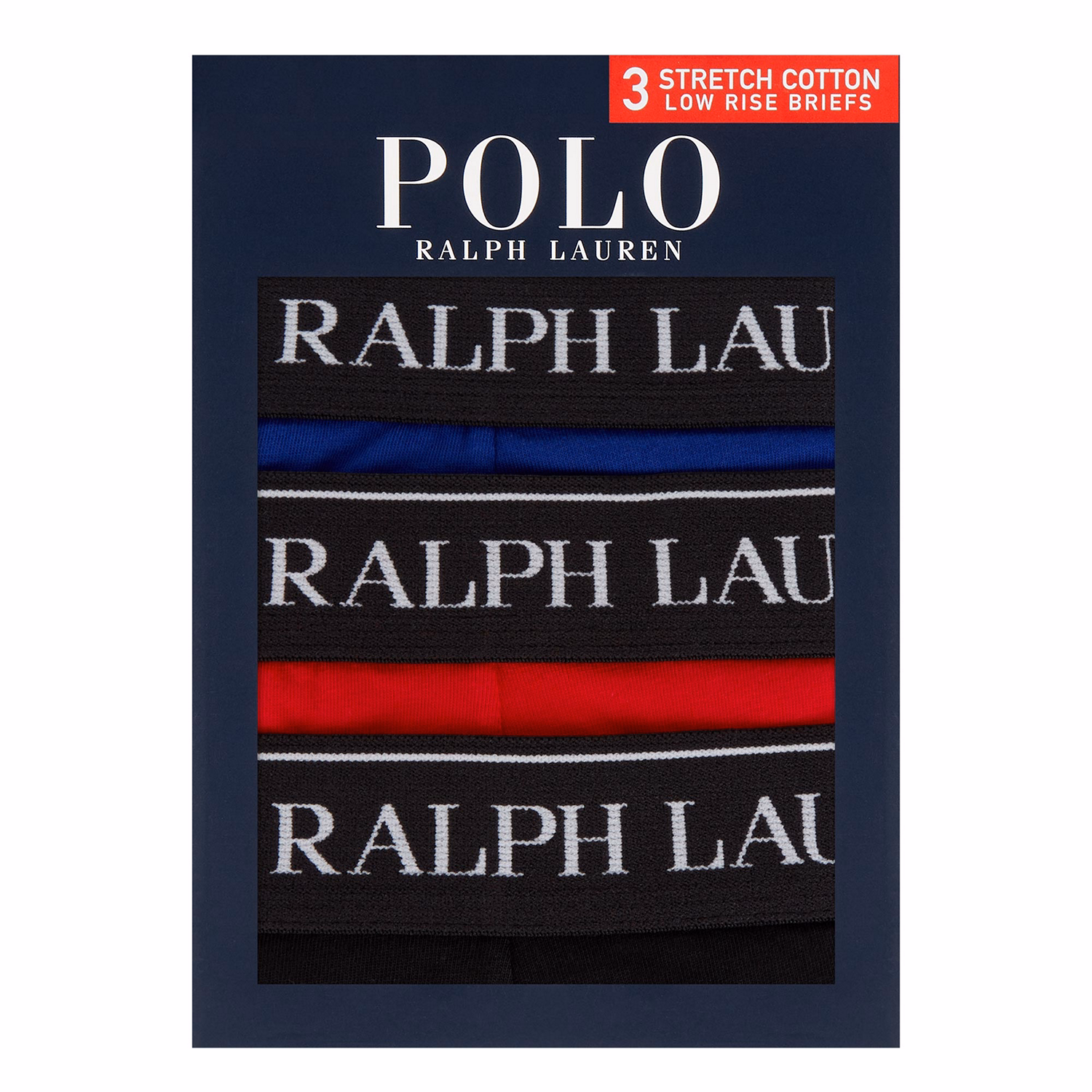 Three-Pack Logo Briefs