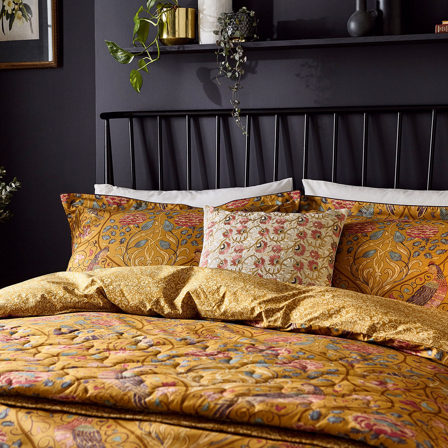 Seasons By May Duvet Cover Set Saffron