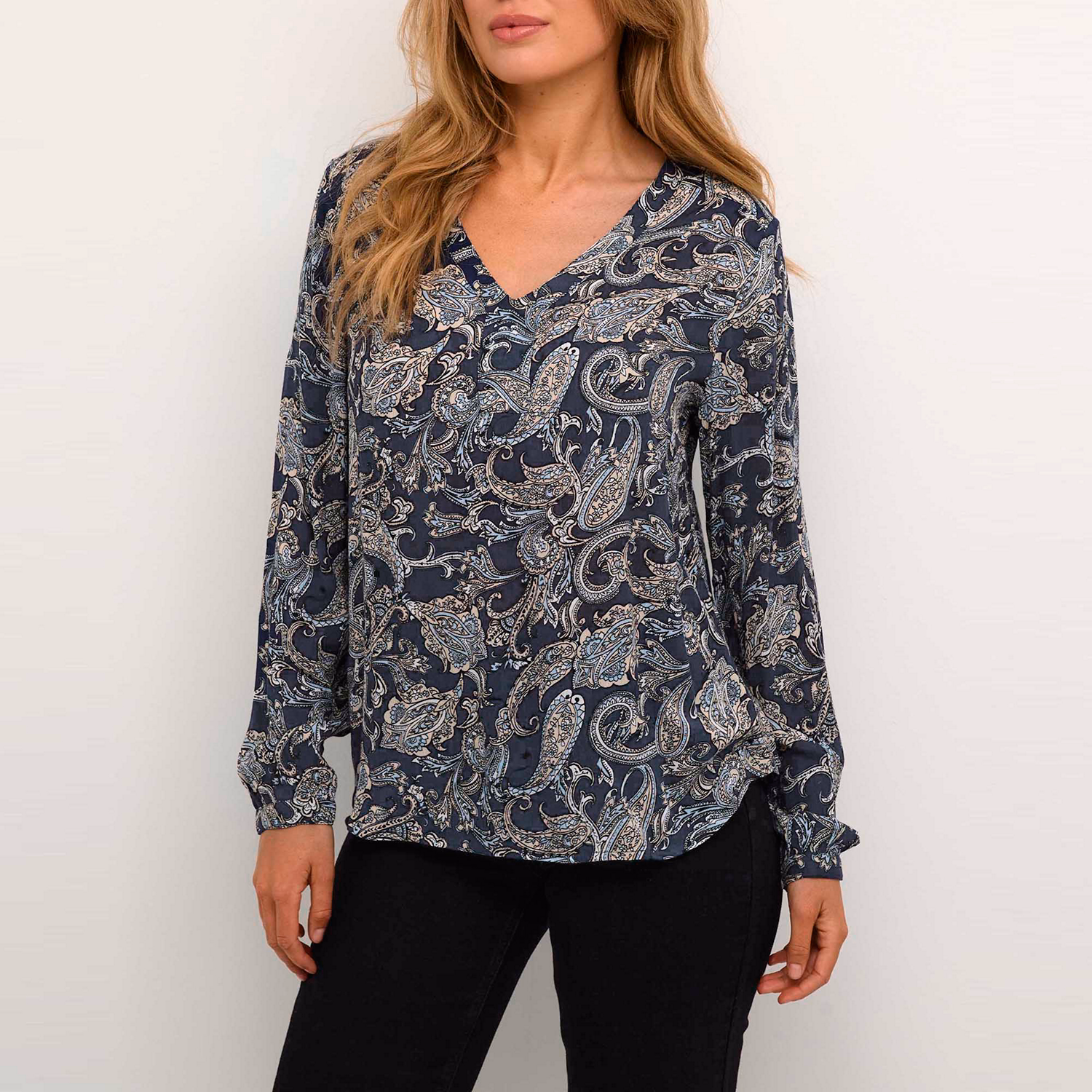 Amber Paisley Blouse