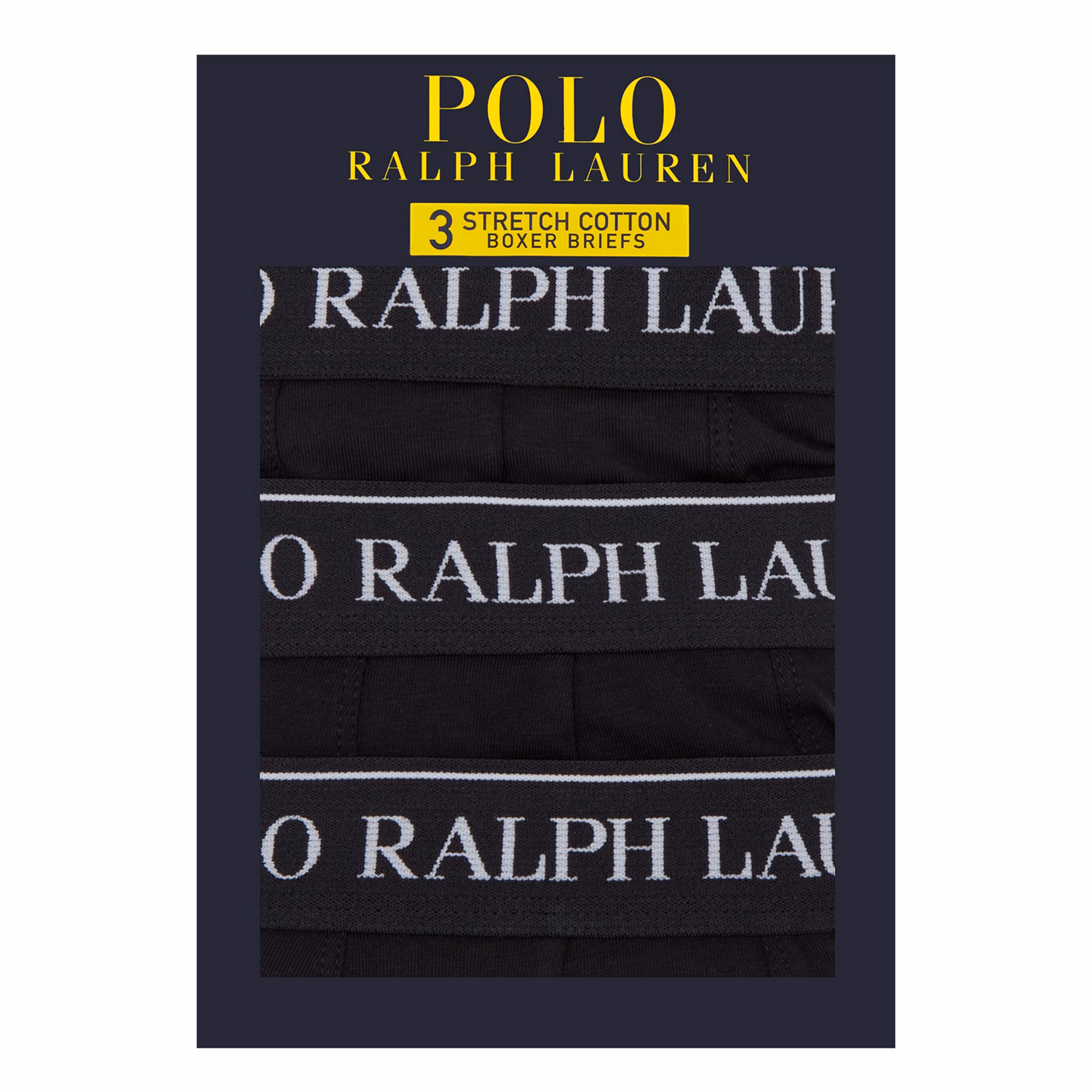 Three-Pack Logo Boxers