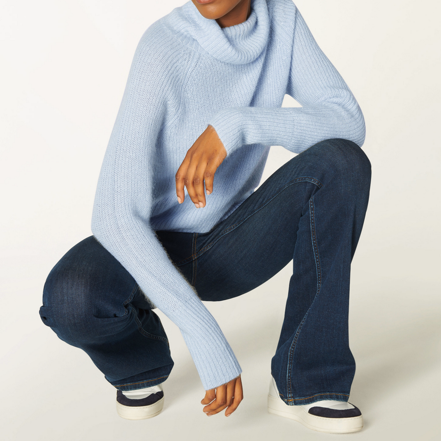 Isabel Mohair Turtleneck Sweater