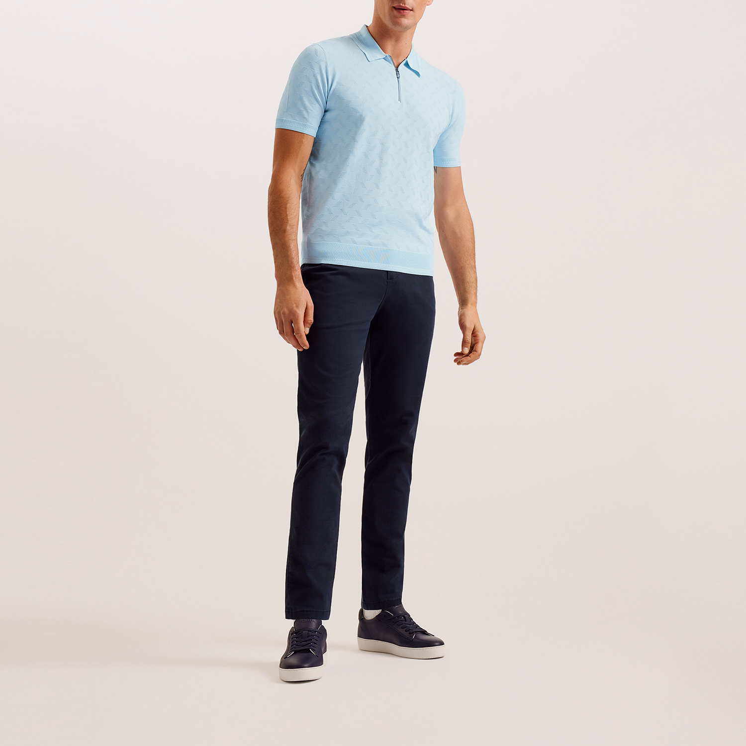 Palton Half-Zip Polo Shirt