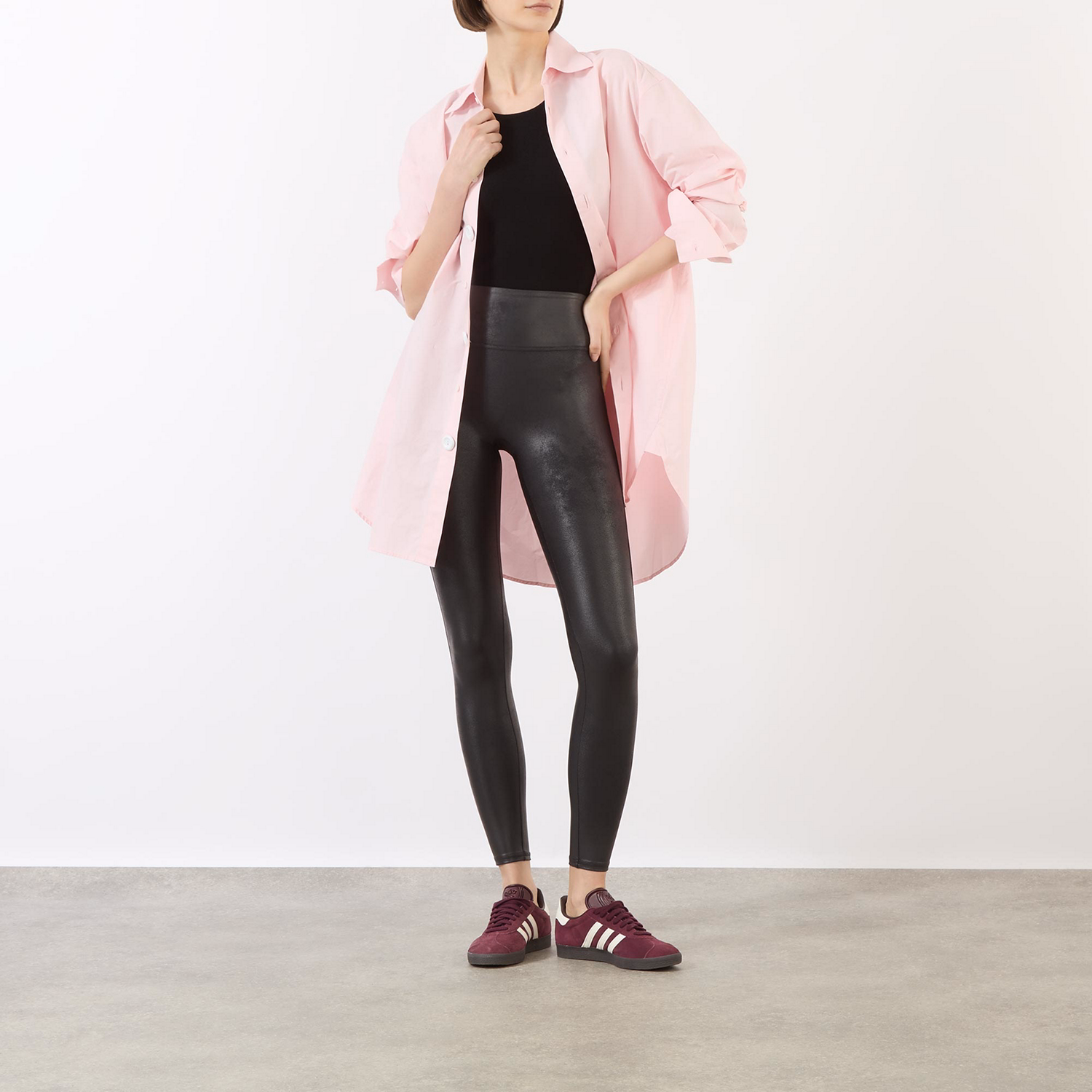 Faux Leather Leggings Petite