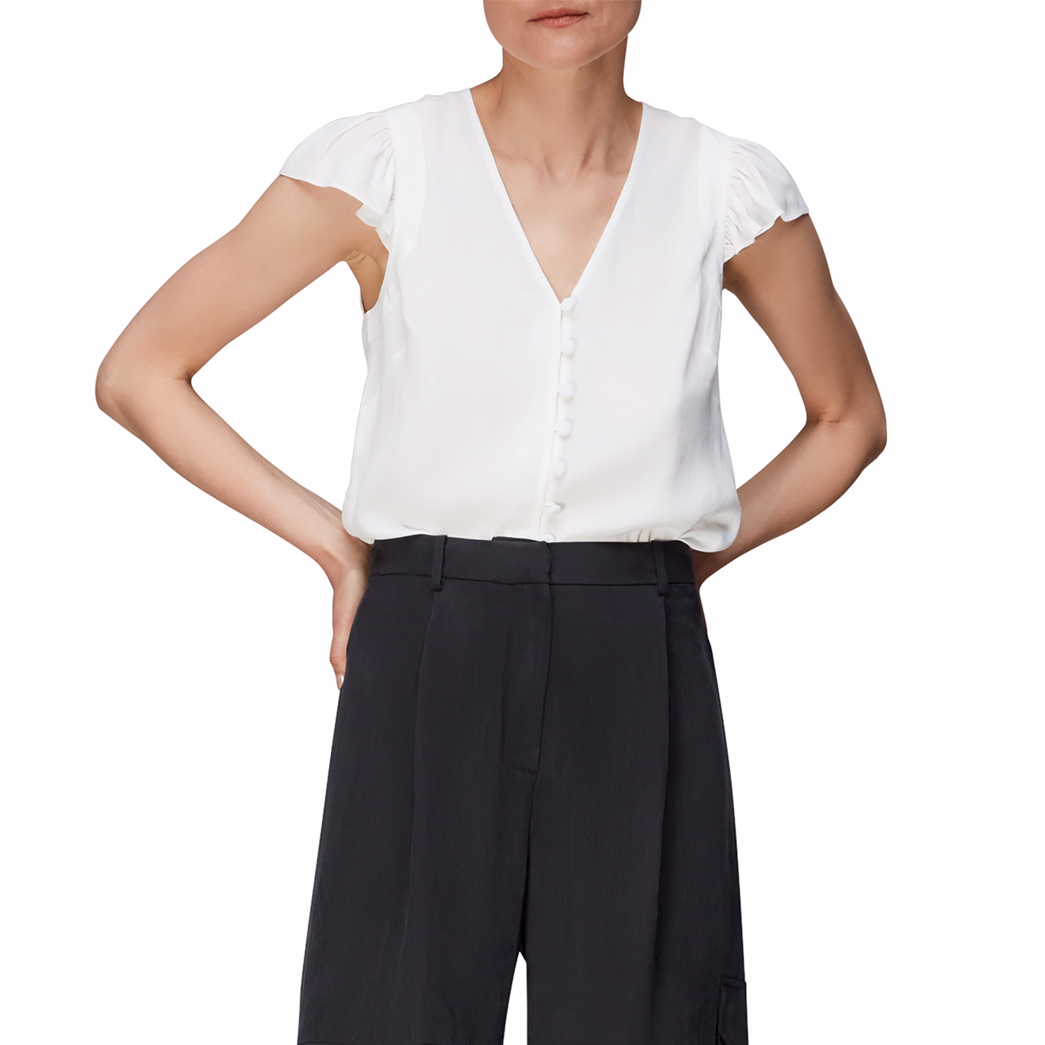 Frill Regular Fit Blouse