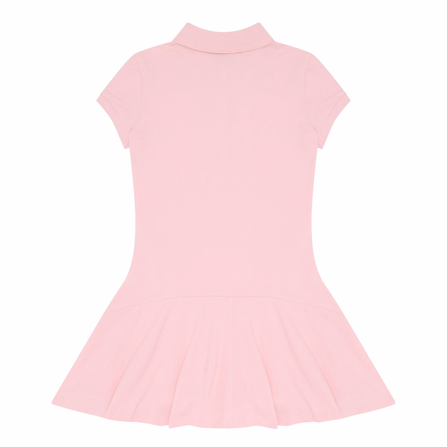 Stretch Mesh Polo Dress