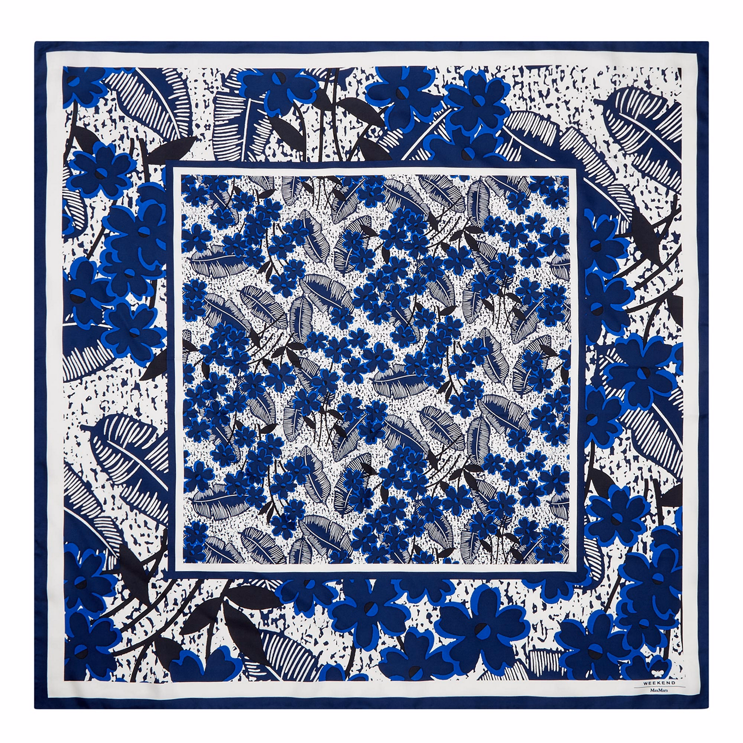 Silk Printed Square Scarf
