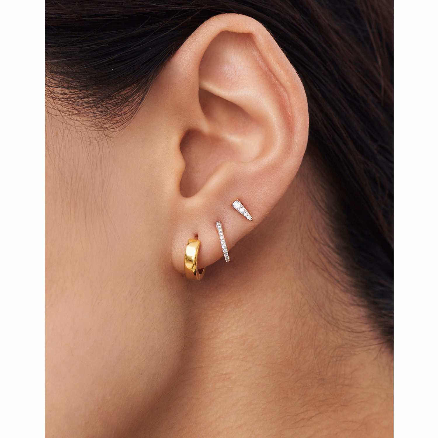 Celestial Pavé Spike Studs