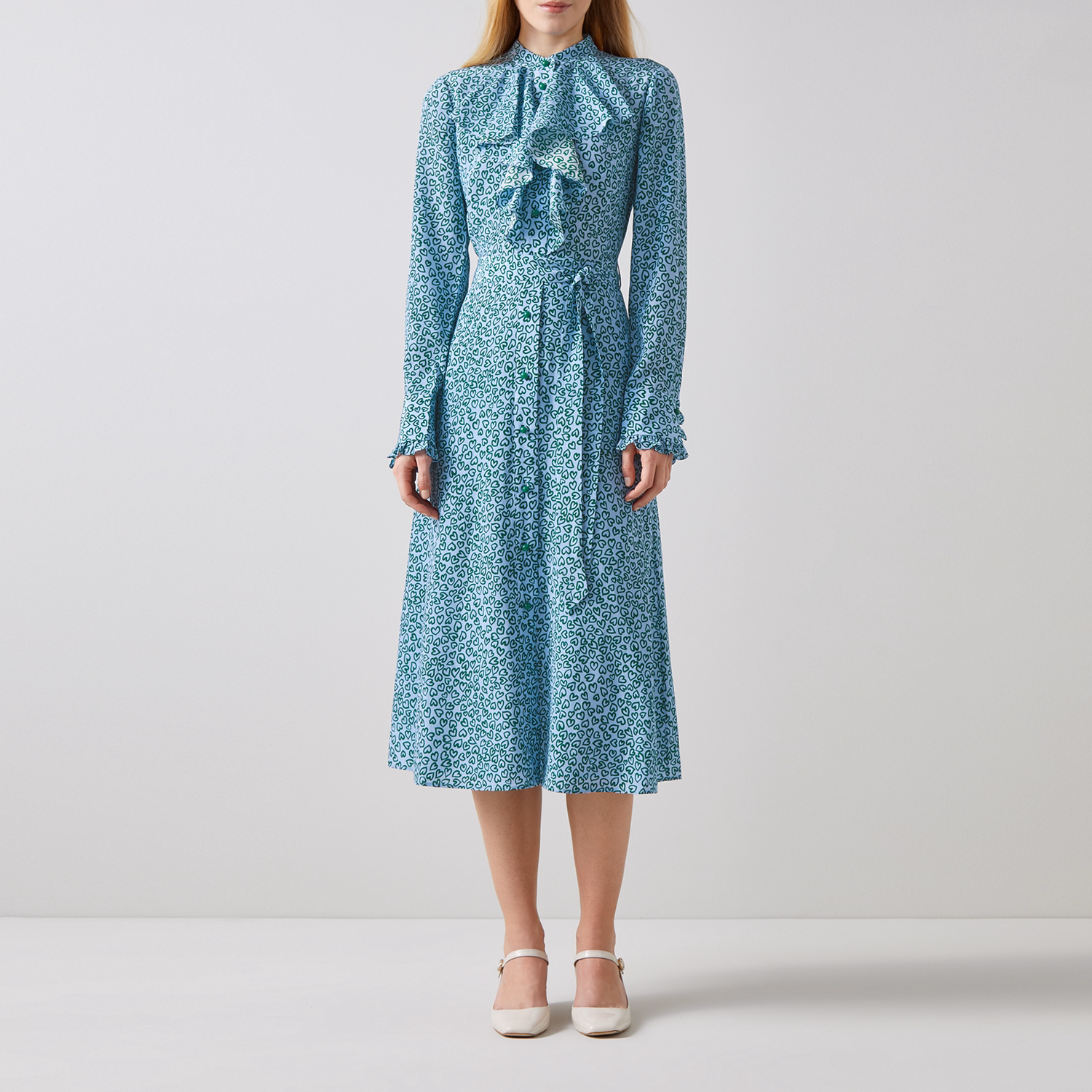 Soni Heart Shirt Dress