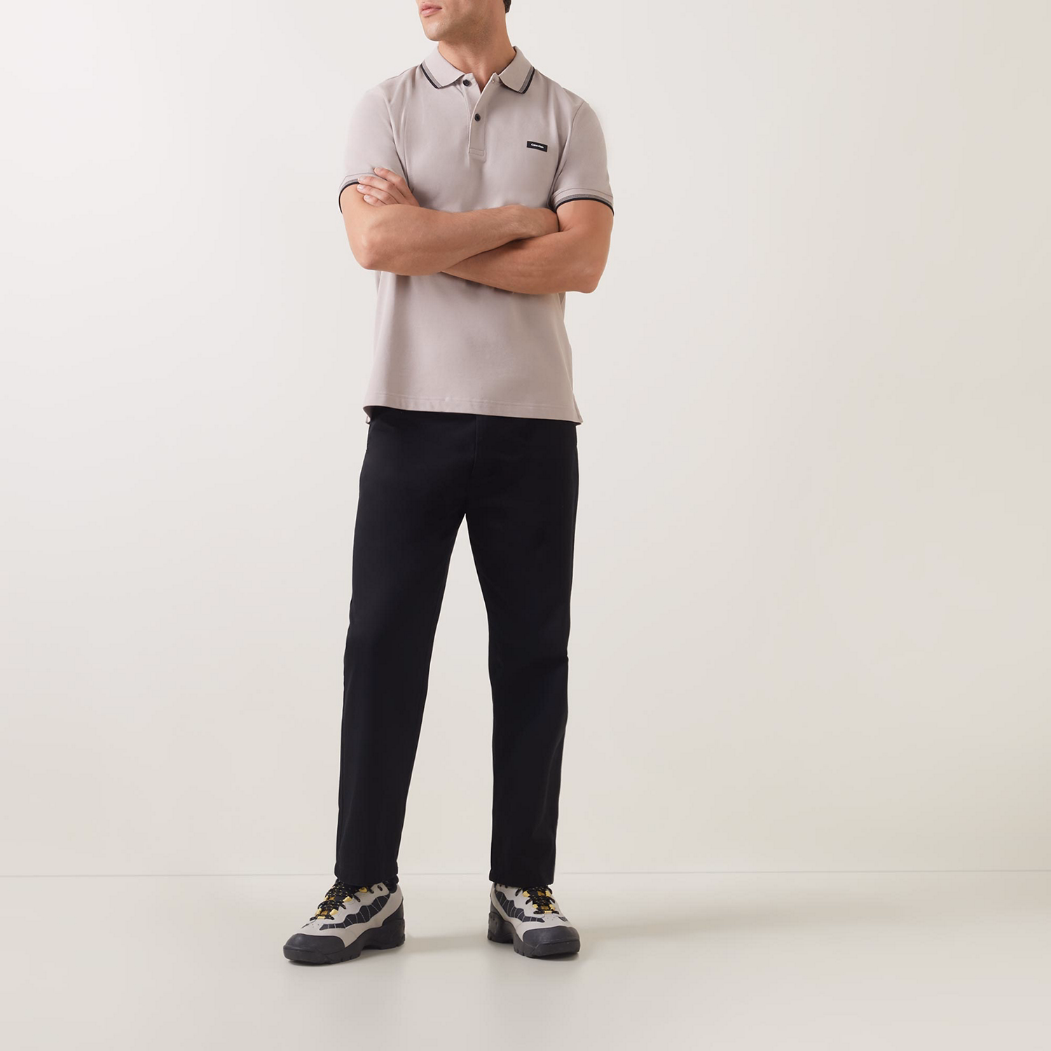 Tipped Logo Polo Shirt