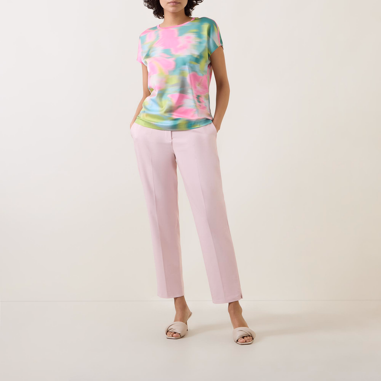 Abstract Print Blouse