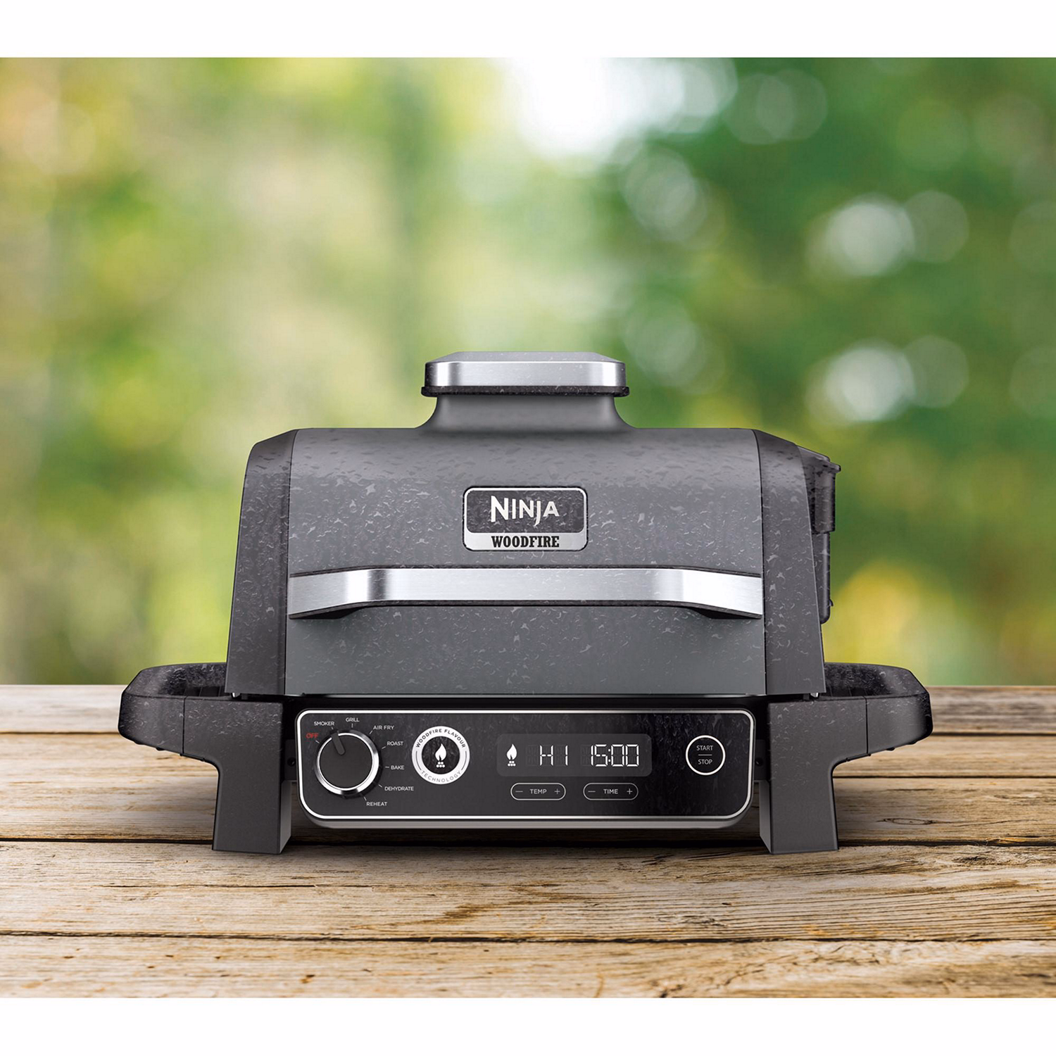 Woodfire Electric 2400w BBQ Grill & Smoker