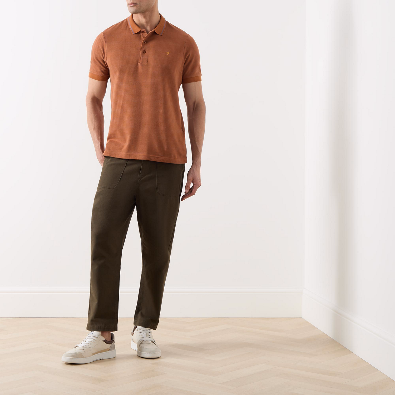 Volo Textured Polo Shirt