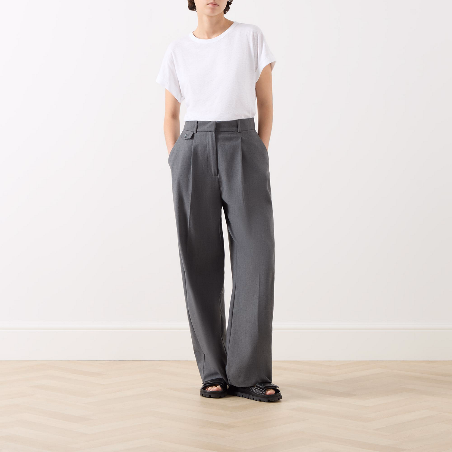 Slub Loose-Fit T-Shirt