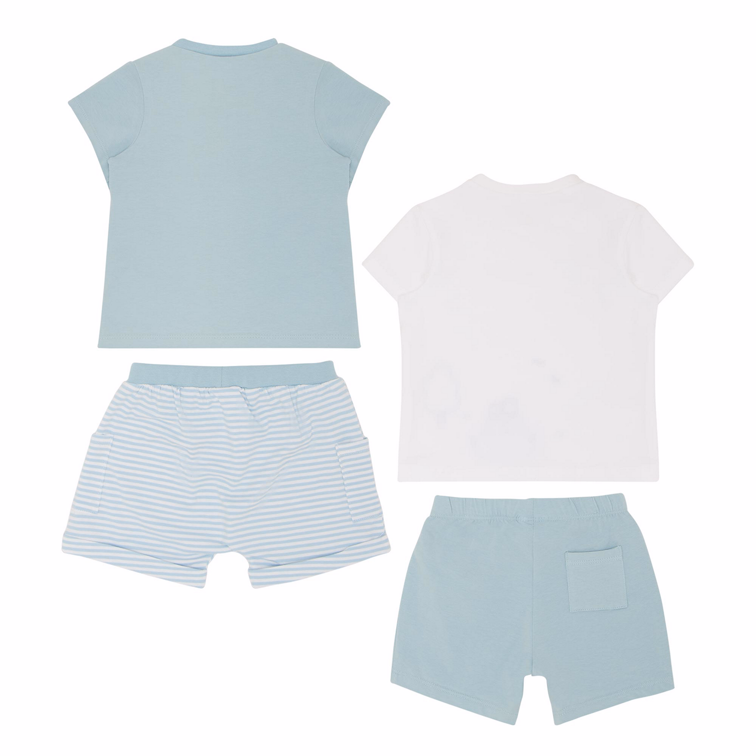 Four-Piece T-Shirts & Shorts Set