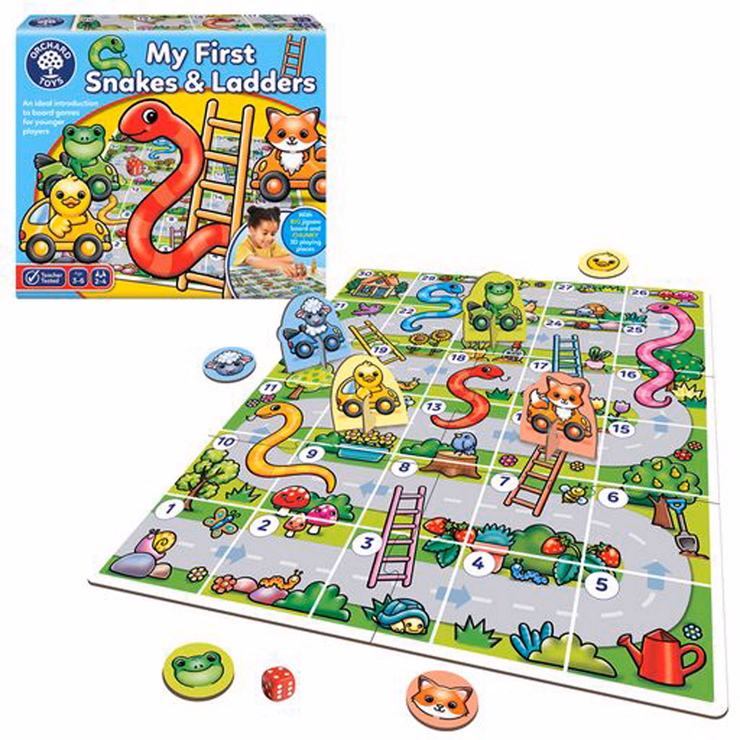 My First Snakes & Ladders Game