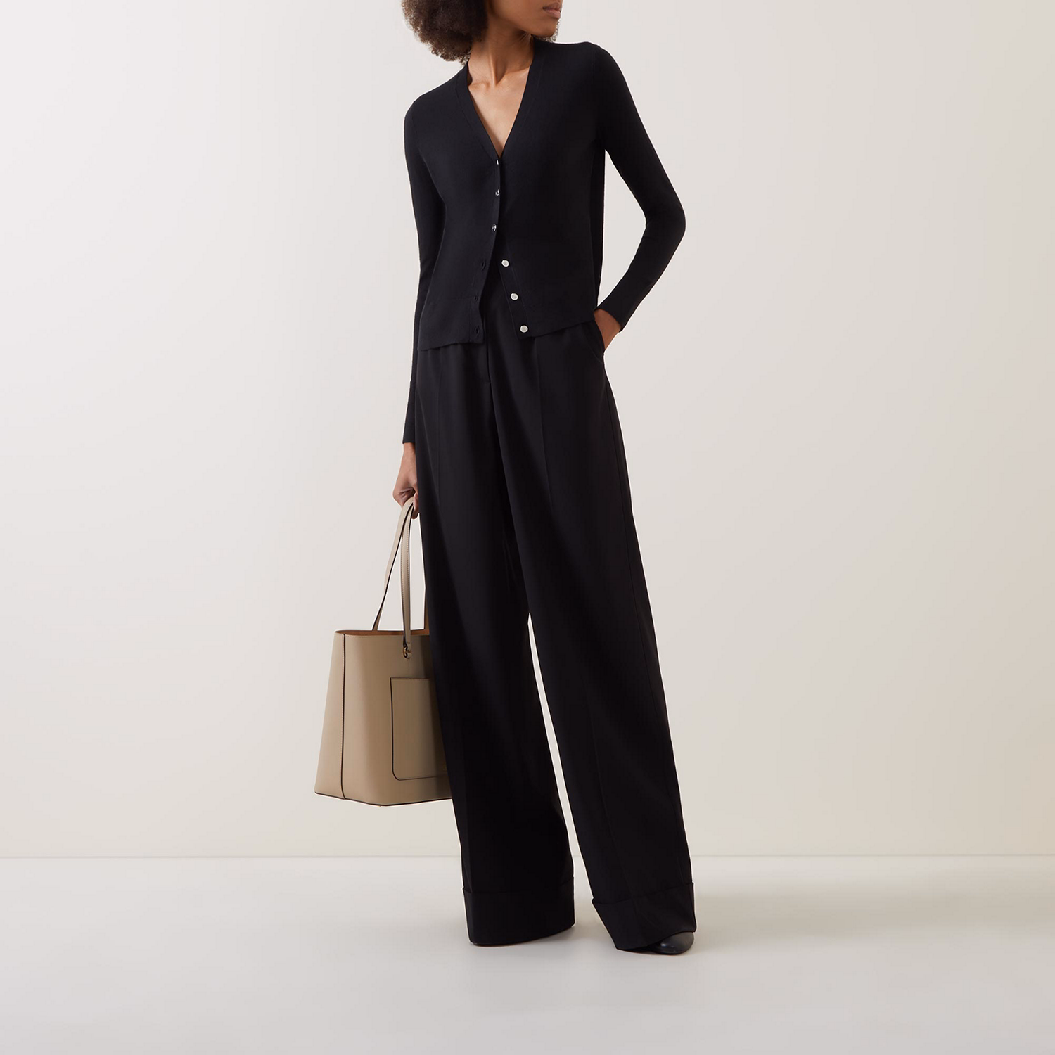 Denzel Fine-Knit Cardigan