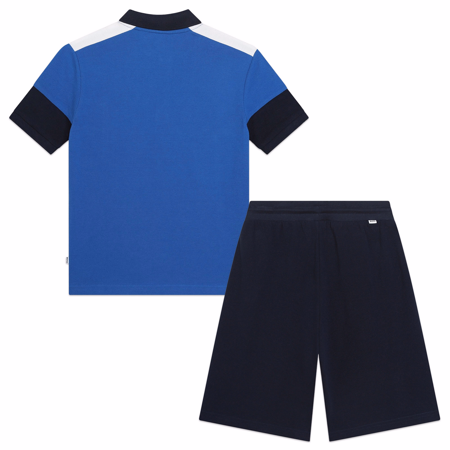 Two-Piece Polo Shirt & Shorts Set