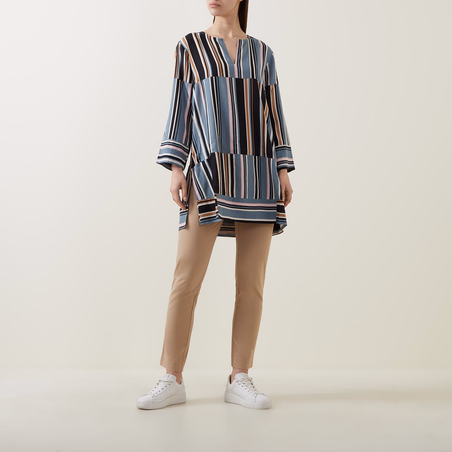 Keslina Mid-Rise Slim Leg Trousers