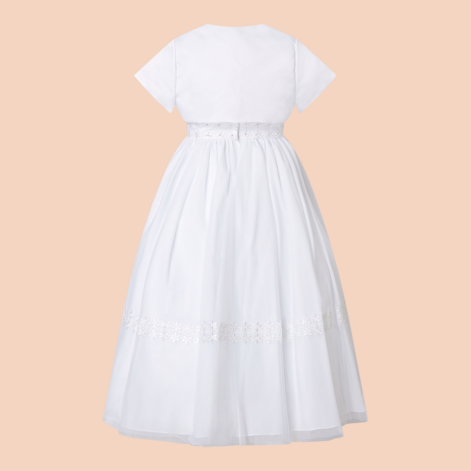 Embellished Communion Dress and Bolero Jacket