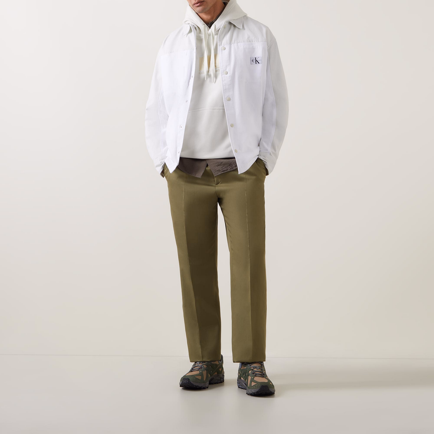 Tapered-Leg Trousers