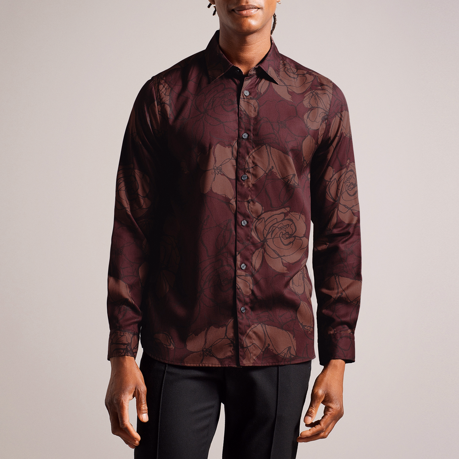 Bobbio Floral Print Shirt
