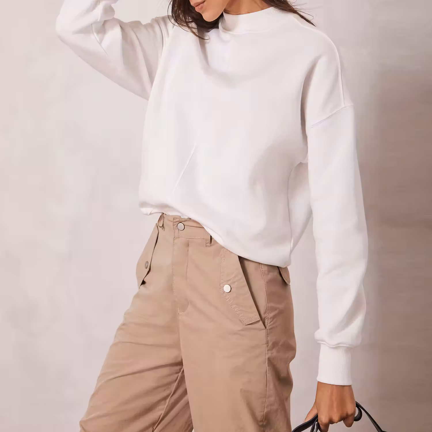 Seam Detail Sweatshirt