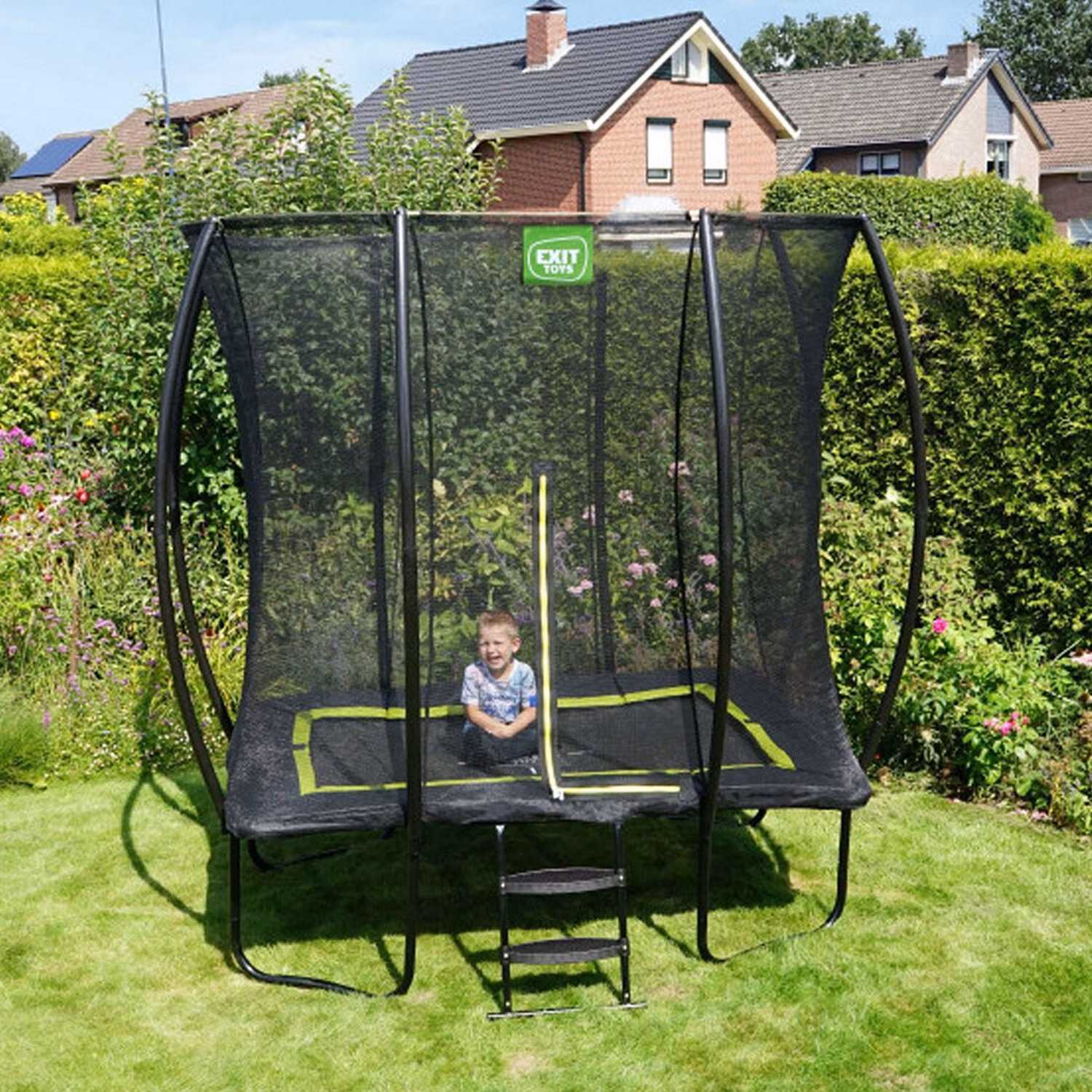 Silhouette Trampoline 153x214cm Black