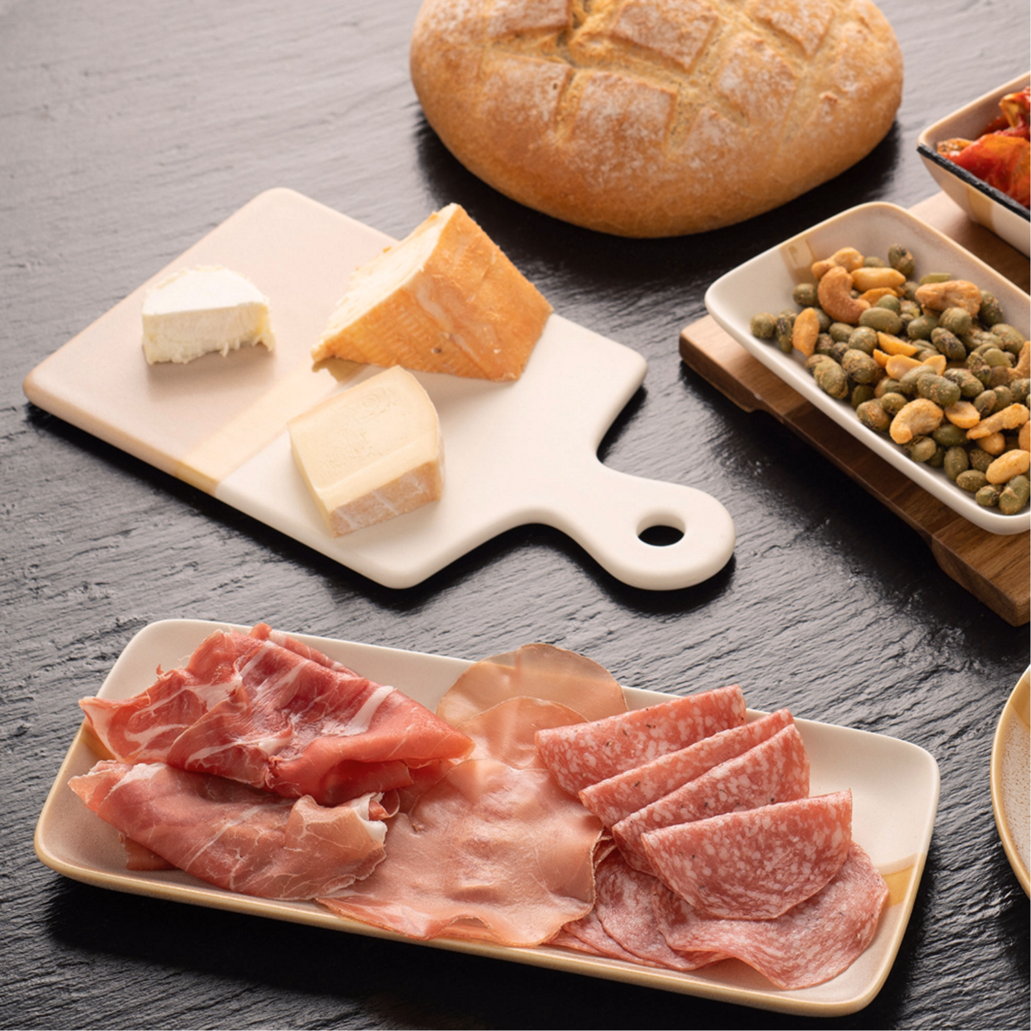 Saffron Cheese Board