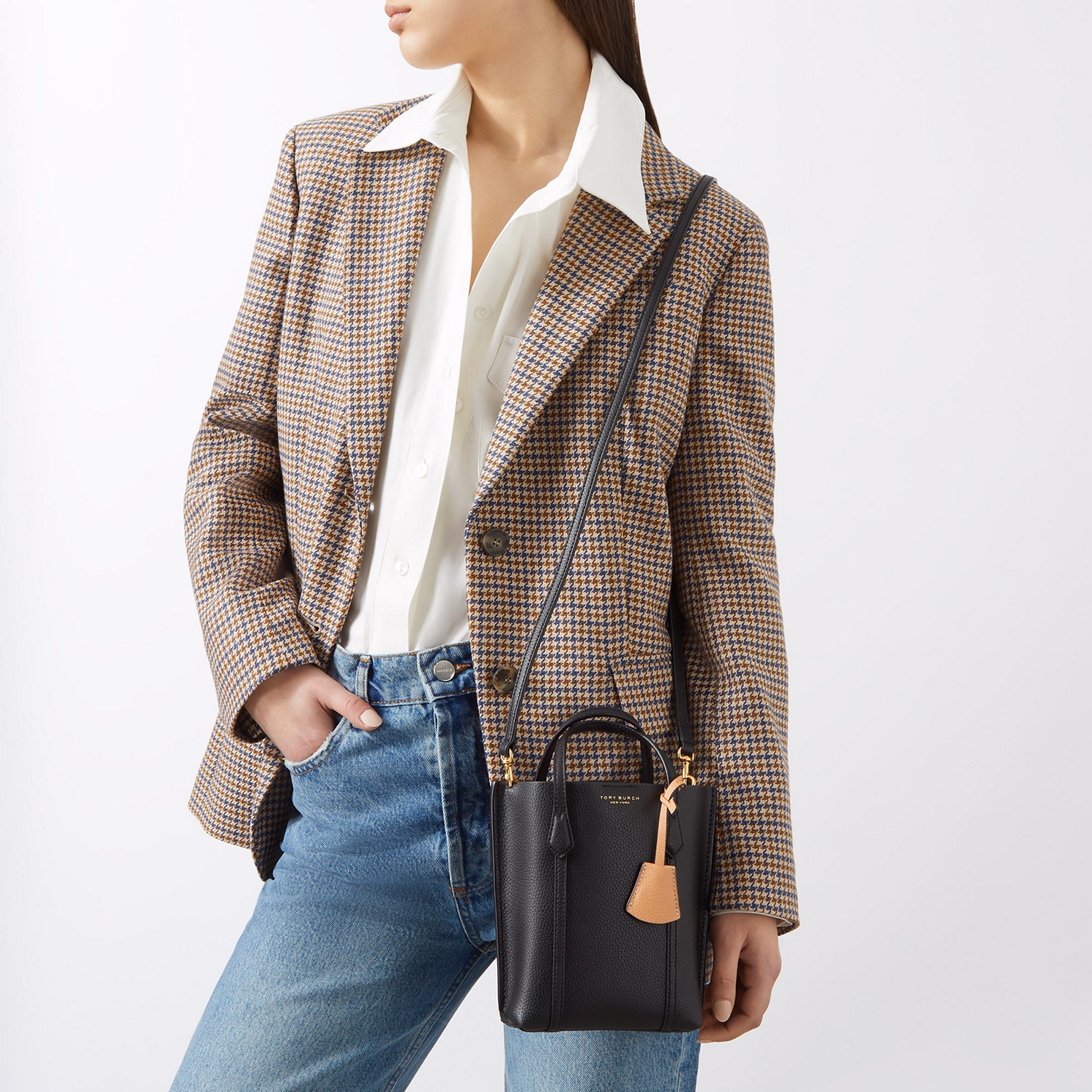 Perry Mini Leather Tote