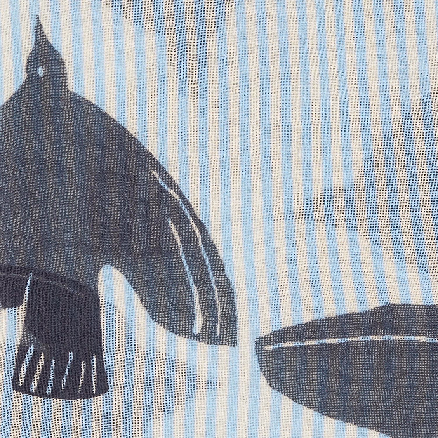 Avona Printed Fringed Scarf