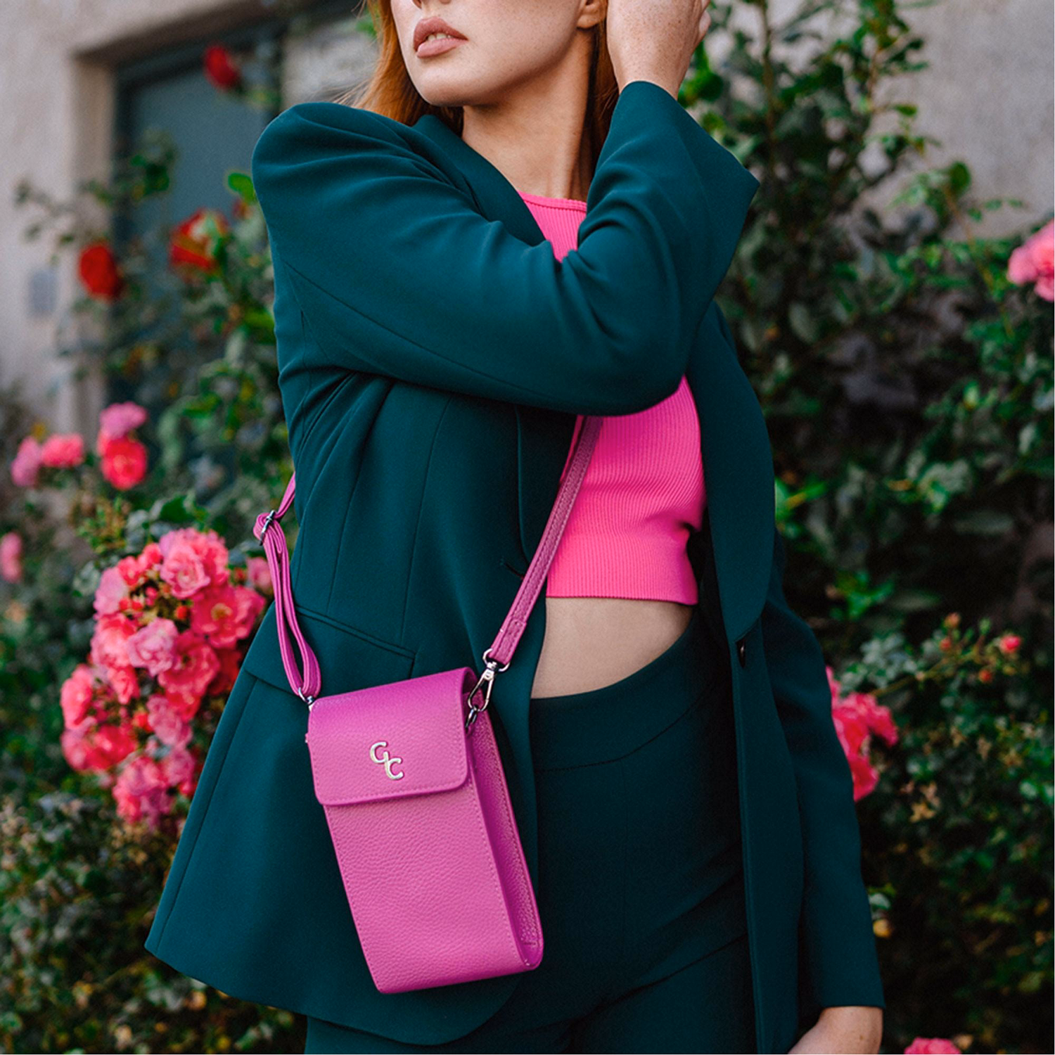 Mini Cross Body Cerise