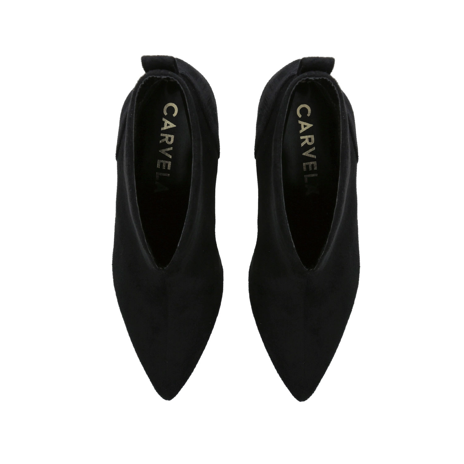 Flute Heeled Ankle Boots