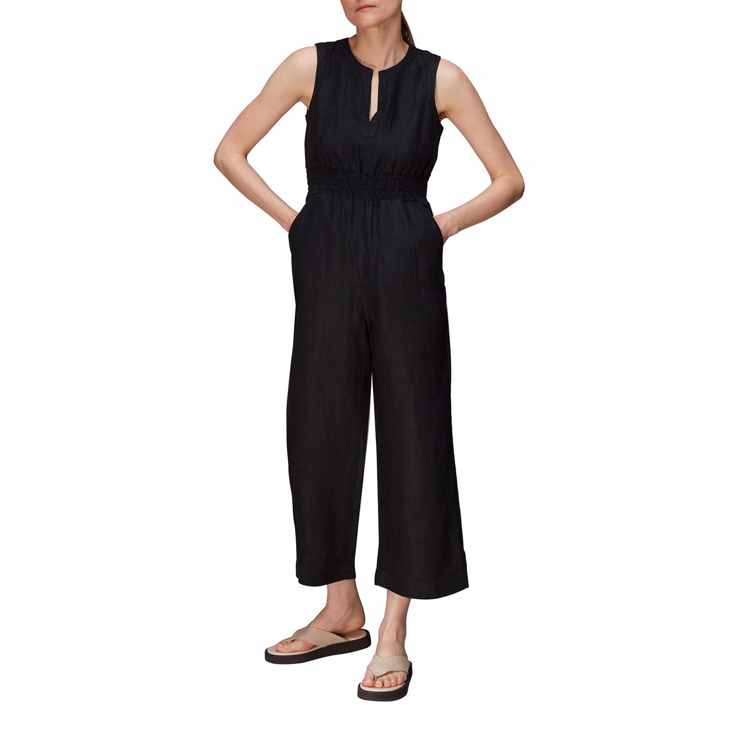 Melanie Linen Jumpsuit