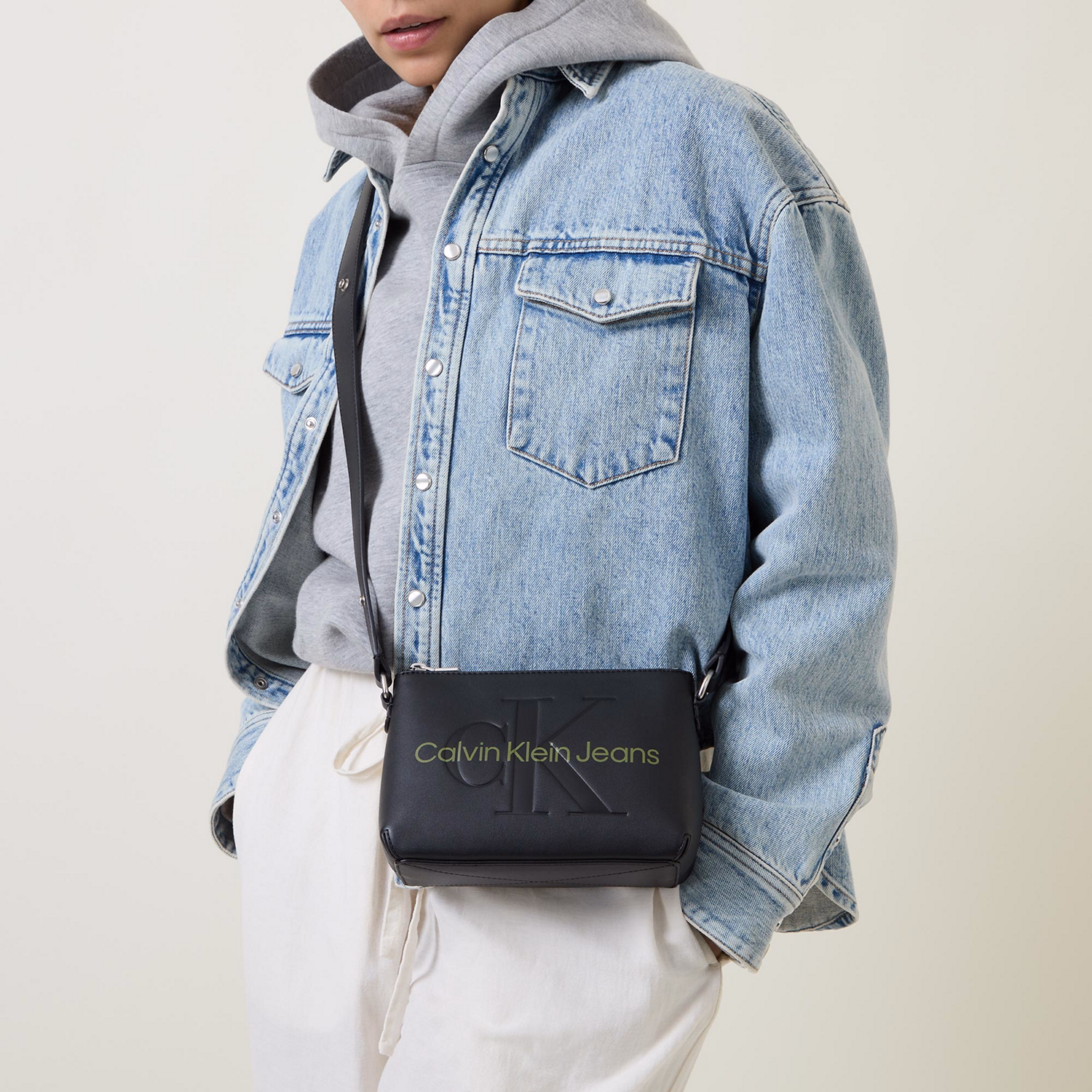 Sculpt Monogram Crossbody Bag