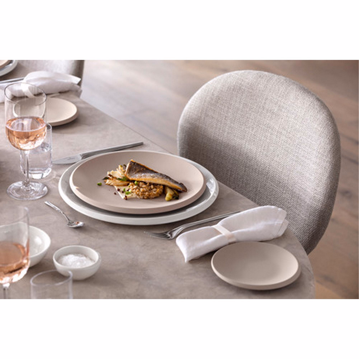 NewMoon beige 	Salad/Desert plate