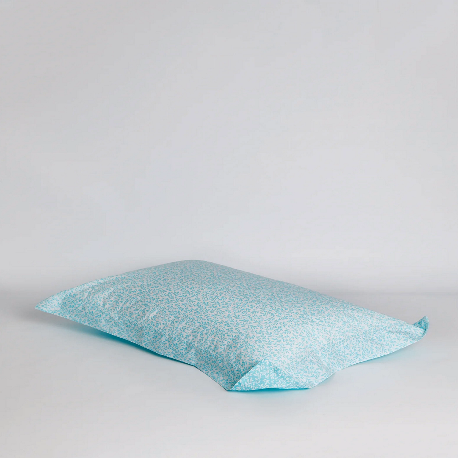 300 Thread Count Kingfisher Leaf Oxford Pillowcase