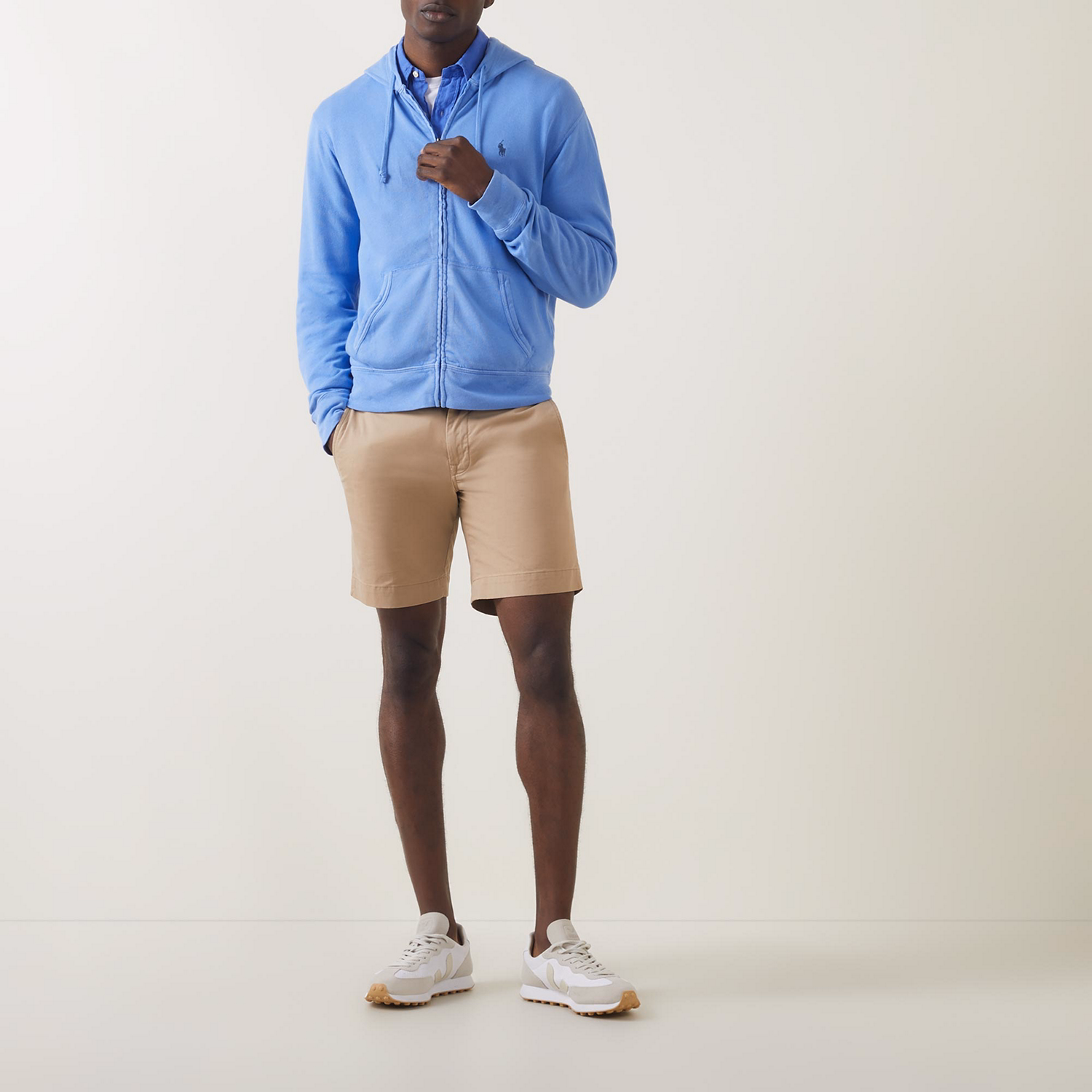 Spa Terry Zip-Through Hoodie