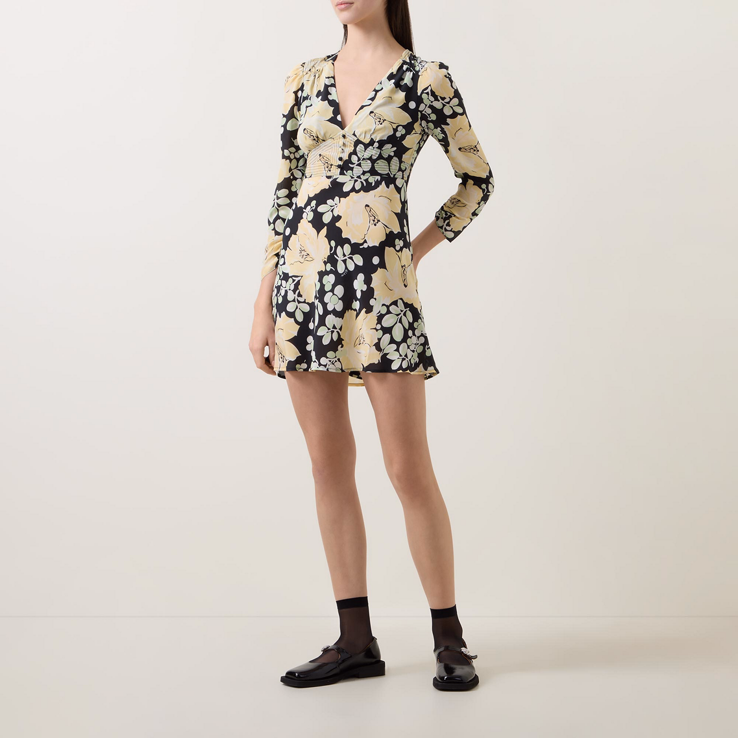 Jules Printed Mini Dress