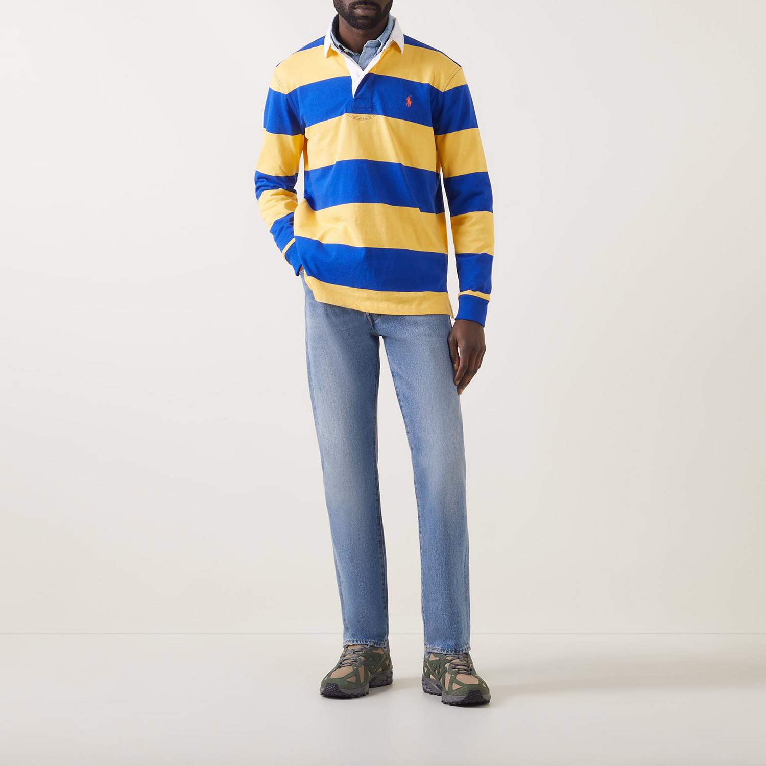 Striped Rugby Sweatshirt