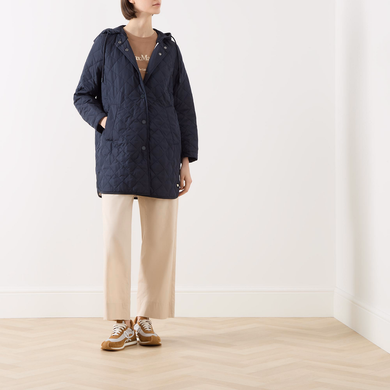 Erio Diamond Quilted Jacket