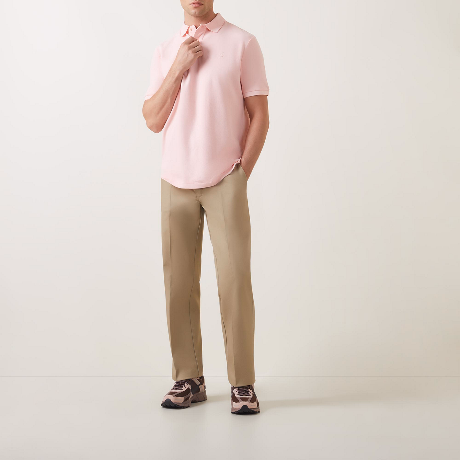 Embroidered Logo Polo Shirt