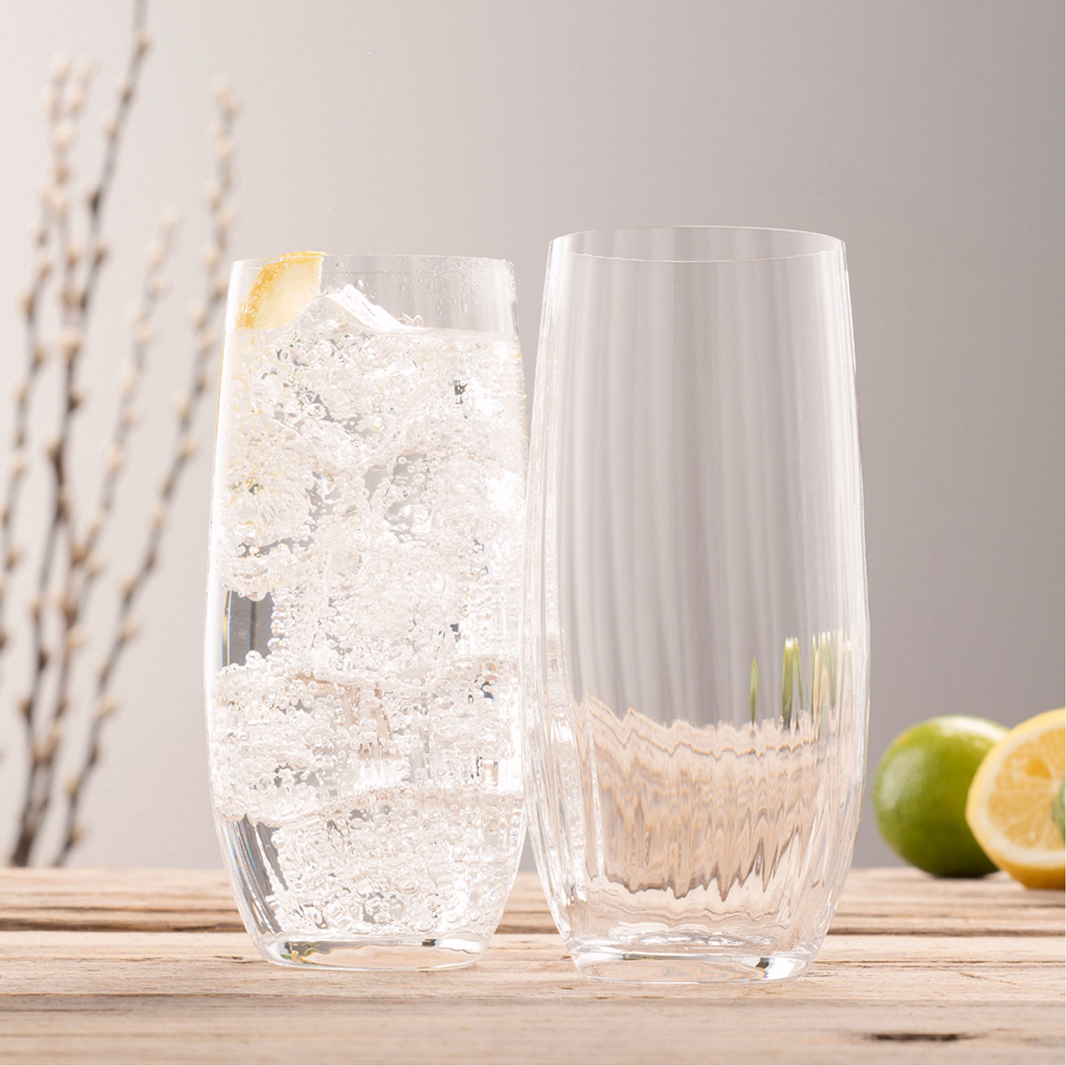 Erne Hiball Glass Set of Two