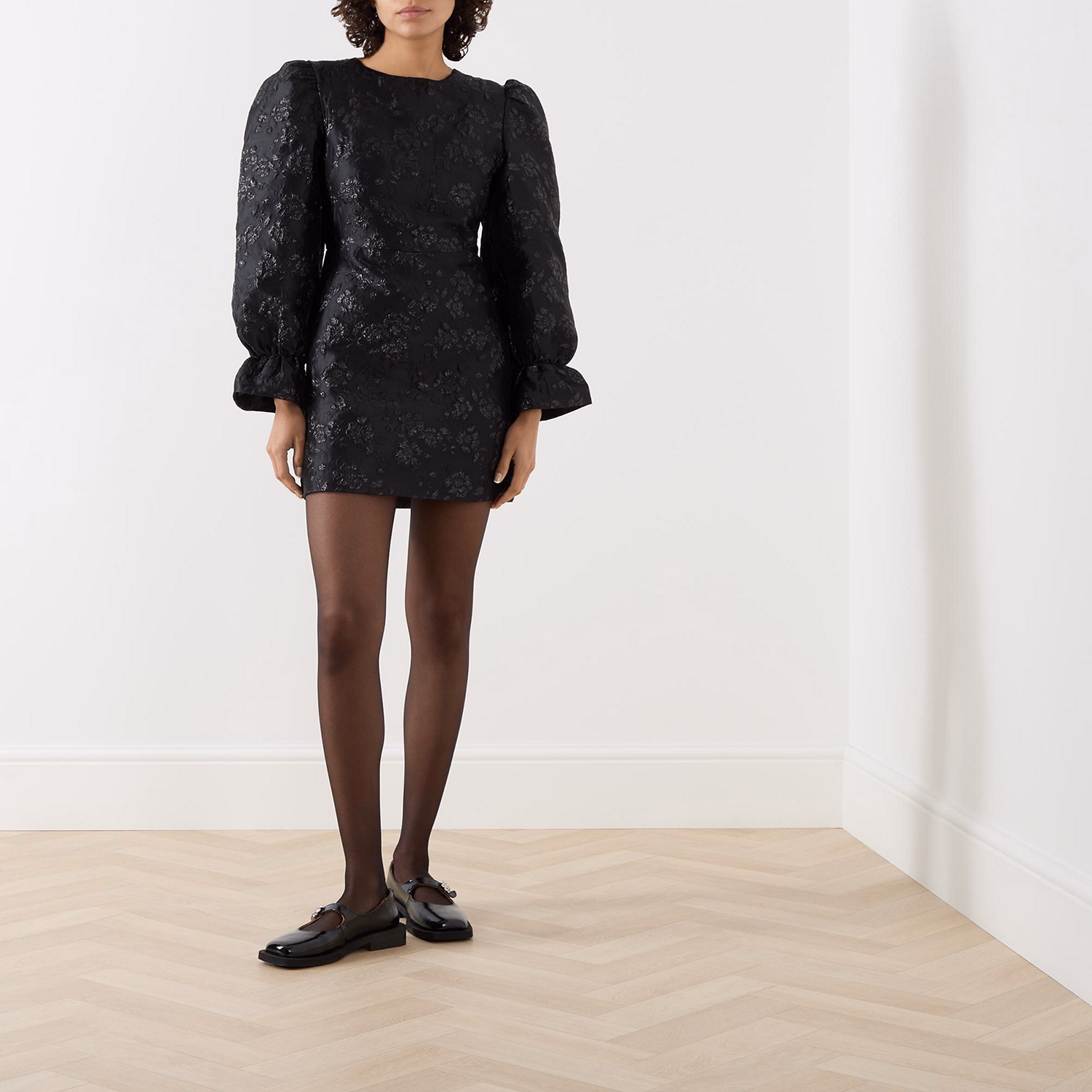 Tribute Jacquard Mini Dress