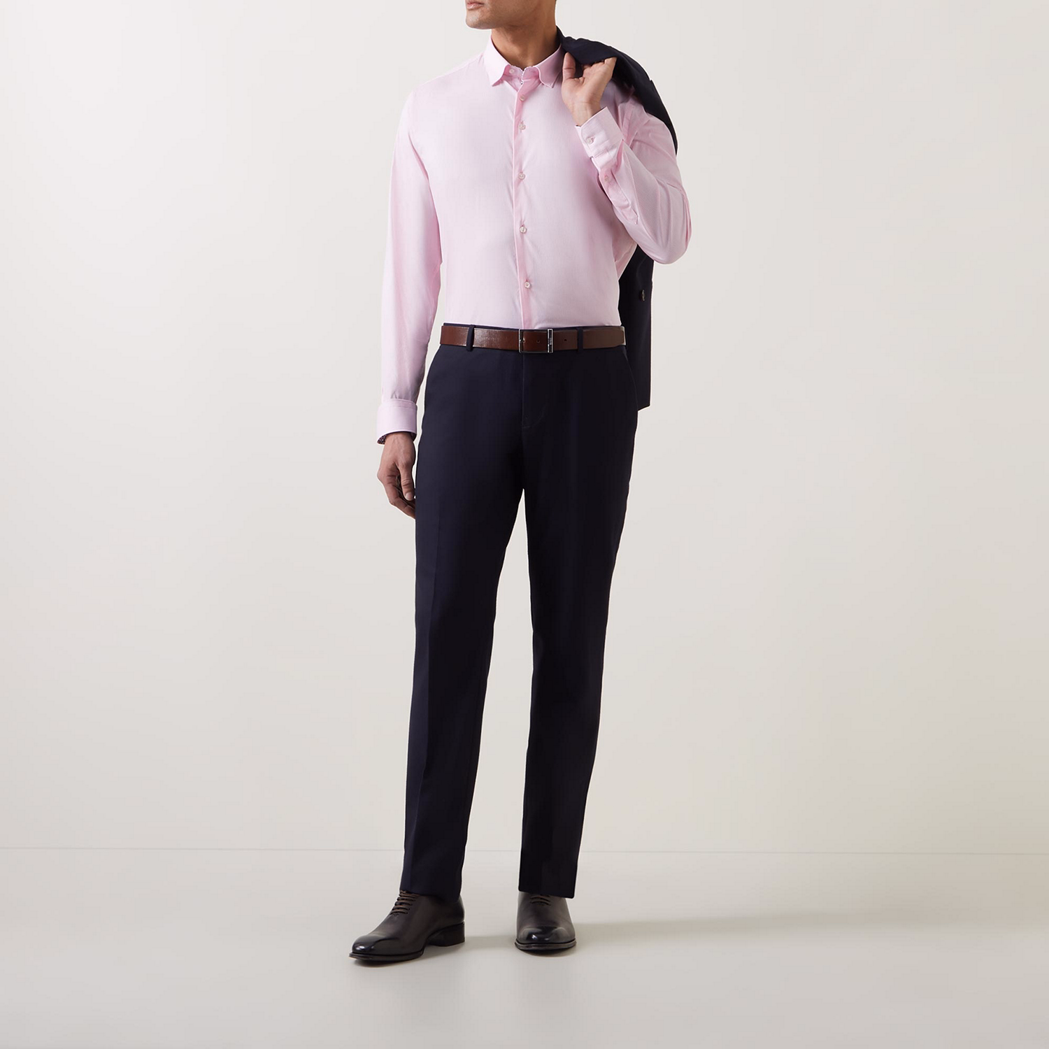 Gingham Single Cuff Shirt