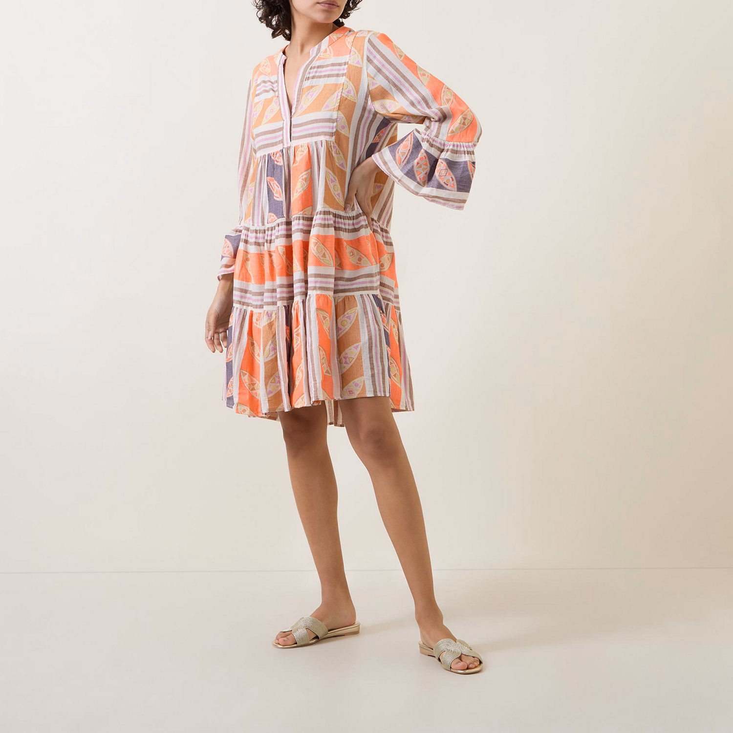 Hermosa Ella Jacquard Dress